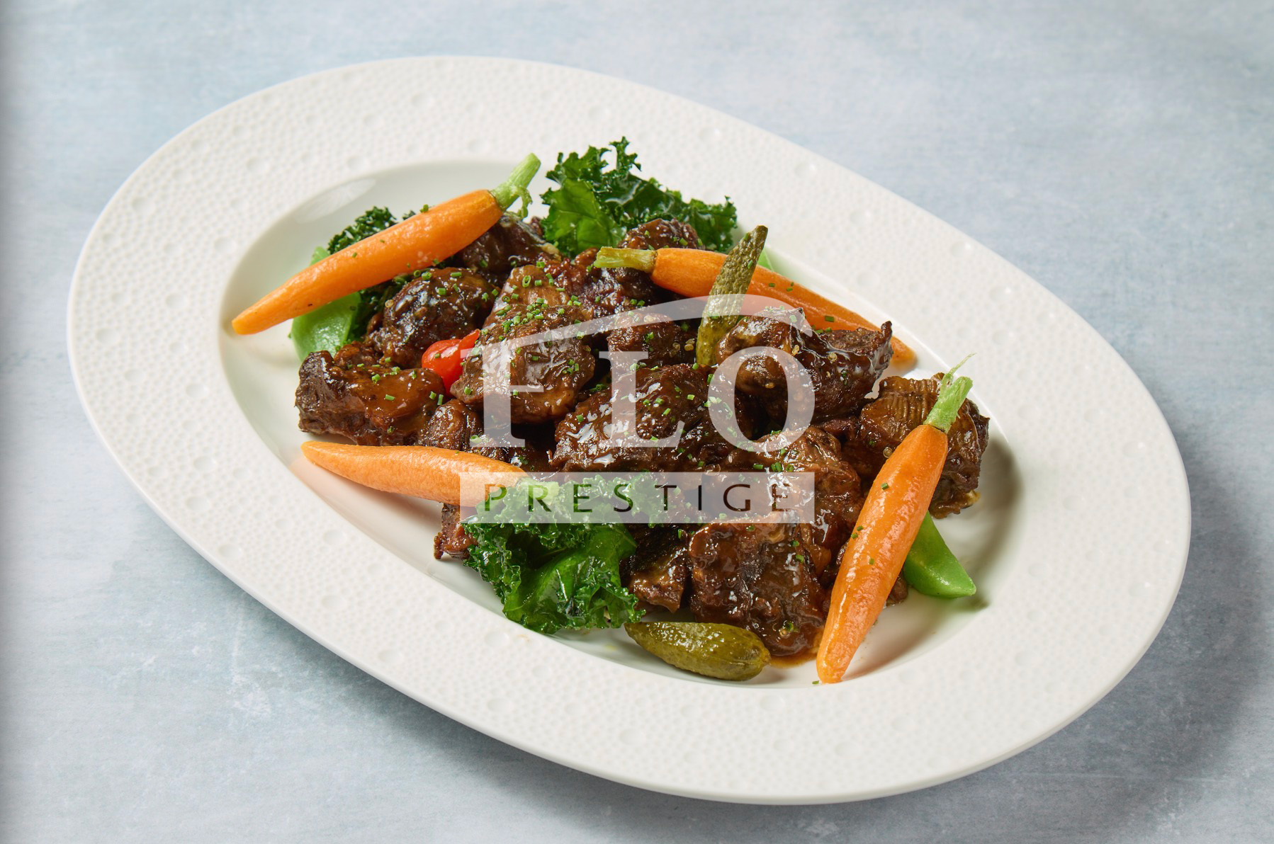 French Beef Bourguignon with Red Wine Jus